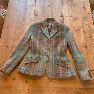 Ralph Lauren Plaid Blazer - sz 6